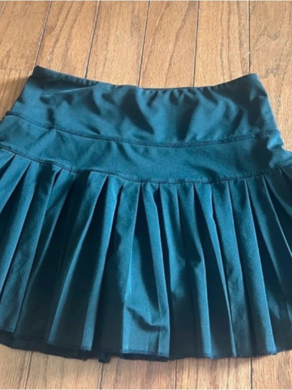 Women's Teal Pleated Skirt